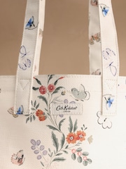 Cath Kidston Ecru Flutter Stripe Ecru Large Book Bag - Image 5 of 6