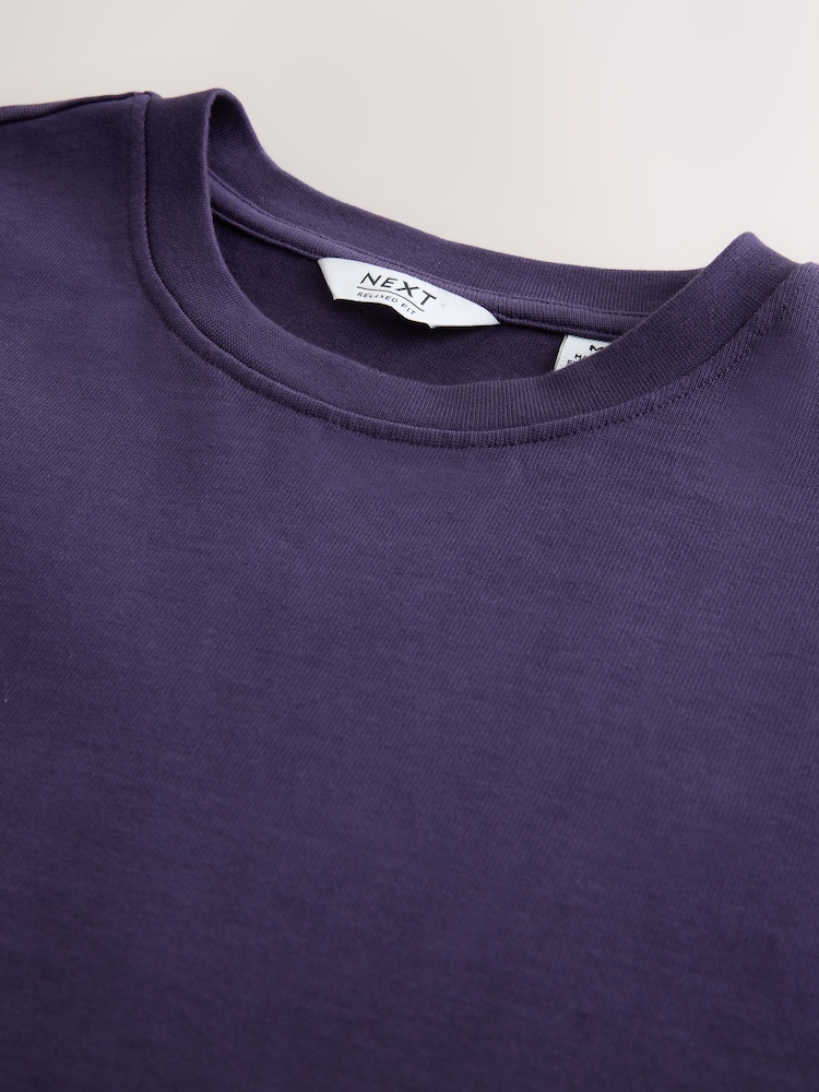 Deep Purple Relaxed Fit Heavyweight T-Shirt - Image 7 of 7 Deep Purple Relaxed Fit Heavyweight T-Shirt - Image 7 of 7