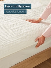 Beurer White Indulgence Heated Mattress Cover - Image 4 of 6