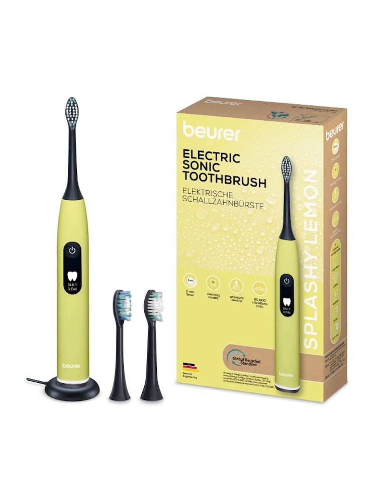 Beurer Splashy Lemon Electric Sonic Toothbrush - Image 6 of 6