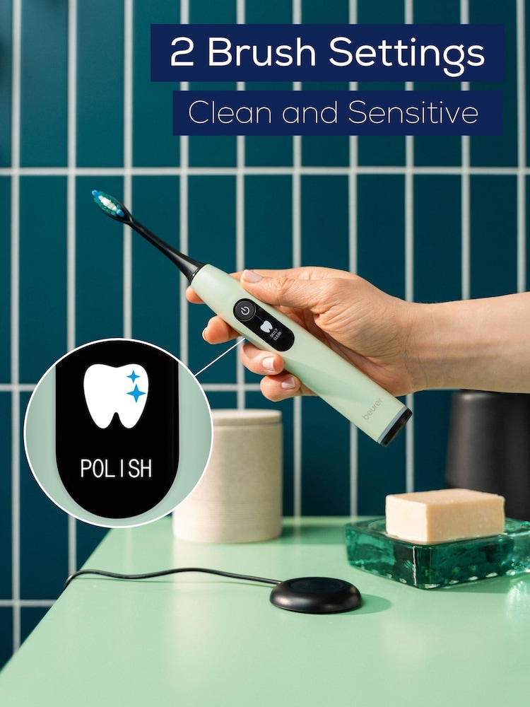 Beurer Peppermint Electric Sonic Toothbrush - Image 2 of 6 Beurer Peppermint Electric Sonic Toothbrush - Image 2 of 6