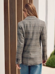 monochrome - Blazer à carreaux N.Premium à simple boutonnage - Image 4 de 11