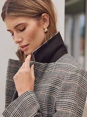 monochrome - Blazer à carreaux N.Premium à simple boutonnage - Image 7 de 11
