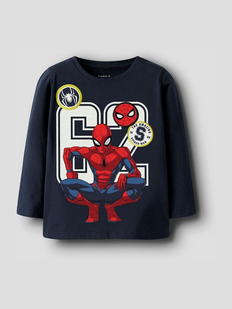 Name It Spiderman Long Sleeve T-Shirt - 圖片 2,共 3 Name It Spiderman Long Sleeve T-Shirt - 圖片 2,共 3