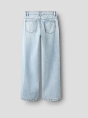 Mørkeblå - Name It Vide bukseben Jeans - Bilde 4 av 6