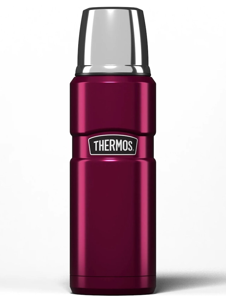 Thermos Raspberry Stainless King Flask 470ml - Image 6 of 6