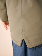 Green Waterproof Borg Lined Parka (3mths-7yrs) - Image 4 of 12