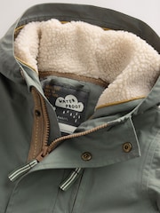 Green Waterproof Borg Lined Parka (3mths-7yrs) - Image 9 of 12