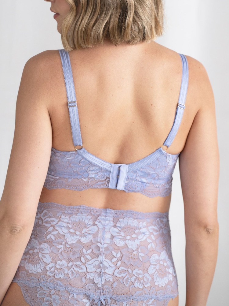 Seraphine Lilac Purple Lace Maternity and Nursing Bra - Image 5 of 5