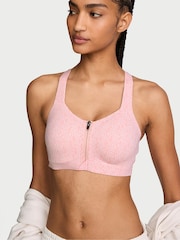 Victoria's Secret Dusk Pink Logos Front Close High Impact Sports Bra - Image 1 of 2