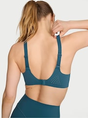 Victoria's Secret Teal Blue Featherweight™ Medium Impact V-Neck Sports Bra - Image 2 of 2