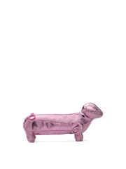 Victoria's Secret Pink Pink Tulip Metallic Dog Makeup Bag - Image 2 of 3