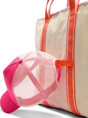 Victoria's Secret Natural Canvas Tote Bag - Image 4 of 5