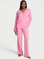 Victoria's Secret Pink Sugar Modal Long Pyjamas Set - Image 1 of 2