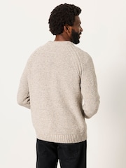 Boz - FatFace Crew Neck Jumper - 6şəkildən 2 şəkil