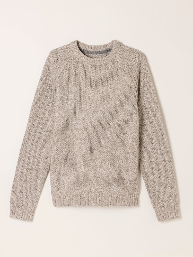 FatFace Penton Grey Crew Neck Jumper - Image 6 of 6 FatFace Penton Grey Crew Neck Jumper - Image 6 of 6