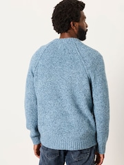 FatFace Deanston Light Blue Crew Neck Jumper - Image 2 of 6