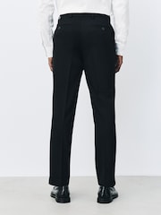 שחור - גזרה רגילה - Stretch Smart Twill Trousers - תמונה 3 מתוך 10