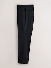 שחור - גזרה רגילה - Stretch Smart Twill Trousers - תמונה 7 מתוך 10