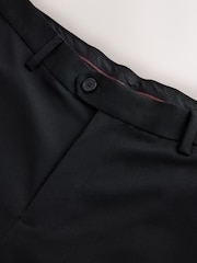 שחור - גזרה רגילה - Stretch Smart Twill Trousers - תמונה 9 מתוך 10