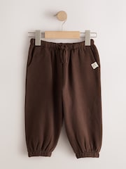 Chocolate Brown Cuffed Sweat Joggers (3mths-7yrs) - Image 5 of 8