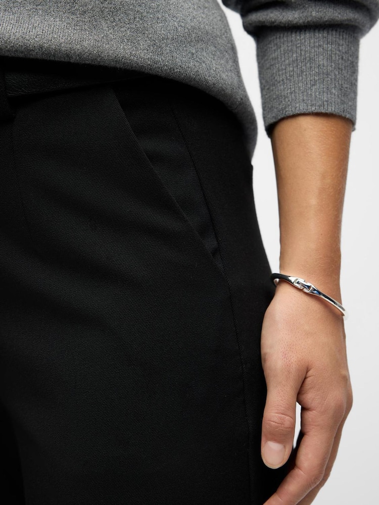 OBJECT Black Wide Leg Trousers - Image 5 of 5 OBJECT Black Wide Leg Trousers - Image 5 of 5