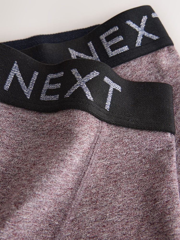 Burgungy Mixed Pattern 10 pack Cotton Rich Blend Hipster Boxers - Image 14 of 14