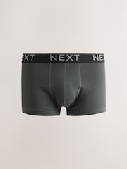 Burgungy Mixed Pattern 10 pack Cotton Rich Blend Hipster Boxers - Image 4 of 14