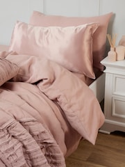 Silky Silks Mellow Pink Mulberry Silk Standard Pillowcase - Image 2 of 5