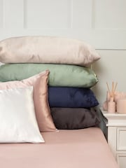 Silky Silks Mellow Pink Mulberry Silk Standard Pillowcase - Image 5 of 5