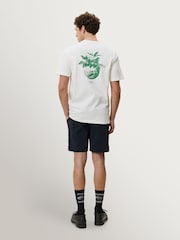 Les Deux White Plant Graphic Print T-Shirt - Image 4 of 7