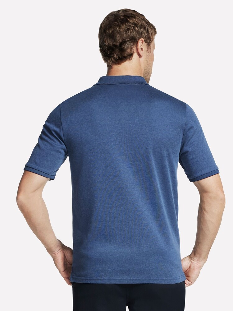 Skechers Blue Off Duty Polo Shirt - Image 2 of 4