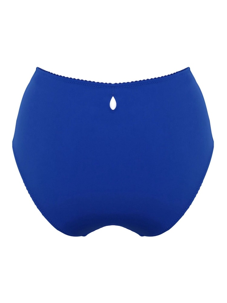 Pour Moi Blue High Waist St Tropez Knickers - Image 4 of 4