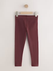 Chocolate Brown Regular Fit Leggings (3-16yrs) - Image 1 of 4