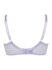 Pour Moi Purple Balcony Fleur Balconette Bra - Image 4 of 4