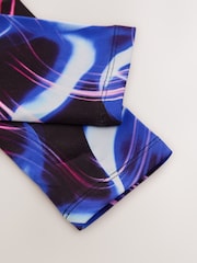Navy Blue Swirl Leggings (3-16yrs) - Image 8 of 8