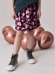 Berry/Pink Heart Sequin Skirt (3-16yrs) - Image 2 of 9