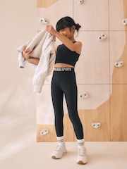 Black Sport Leggings (3-16yrs) - Image 1 of 2