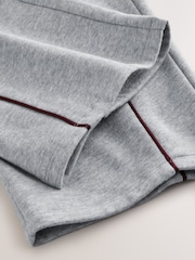 Grey Marl Side Pleat Wide Leg Joggers (3-16yrs) - Image 10 of 10