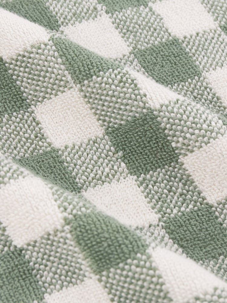 Yard Forest Barton Check Towel - Image 3 of 3 Yard Forest Barton Check Towel - Image 3 of 3