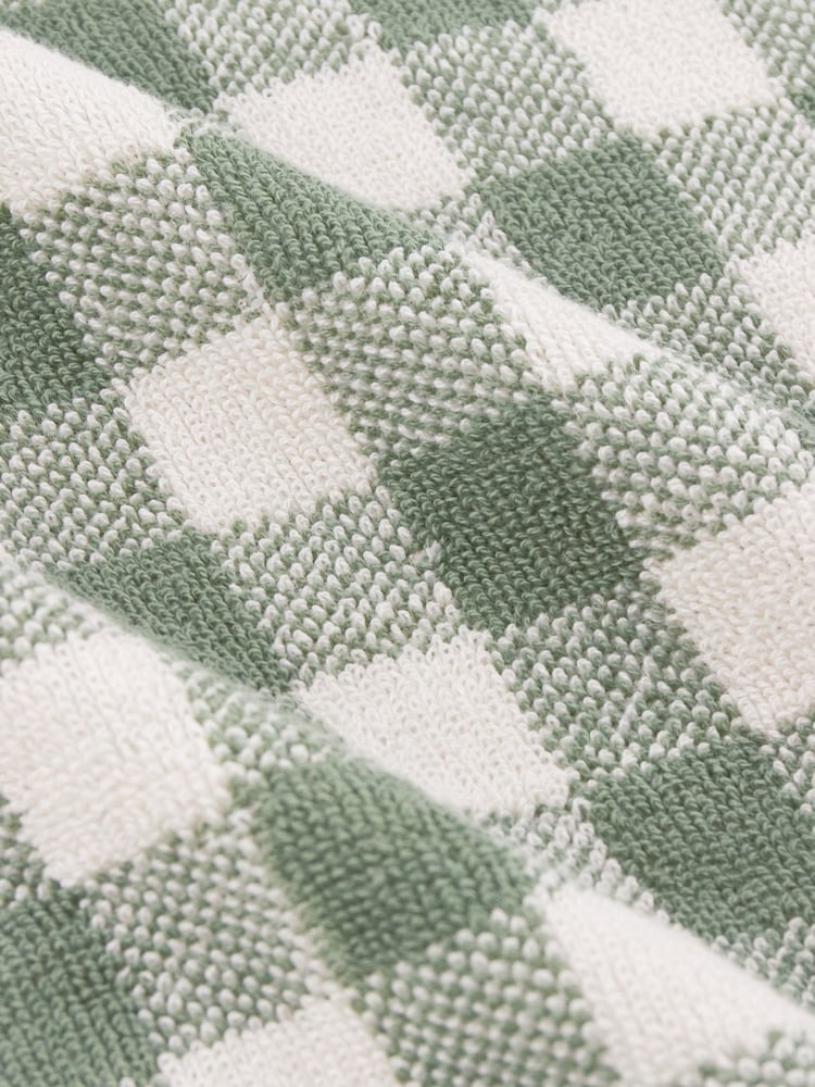 Yard Forest Barton Check Towel - Image 4 of 4 Yard Forest Barton Check Towel - Image 4 of 4