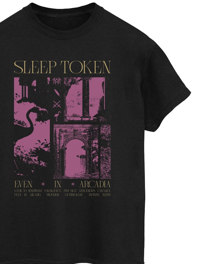 Brands In Black Sleep Token Even In Arcadia Music T-Shirt - Image 2 of 3 Brands In Black Sleep Token Even In Arcadia Music T-Shirt - Image 2 of 3