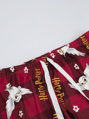 Vanilla Underground Red Harry Potter Button Up Long Sleeve Leg Pyjamas Set - Image 5 of 8