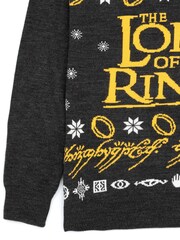 Vanilla Underground Black Lord Of The Rings Christmas Jumper - Image 7 of 7