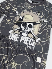 Vanilla Underground Grey One Piece Logo Long Sleeve Leg Pyjamas Set - Image 5 of 6