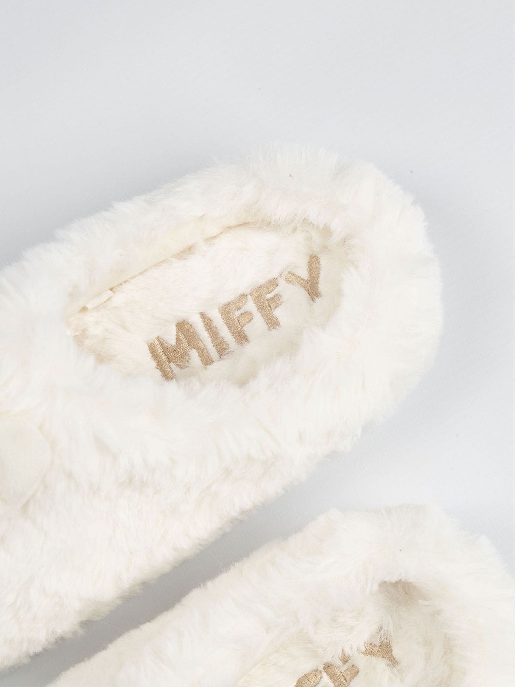 Buy Vanilla Underground White Miffy Character Face Slippers from