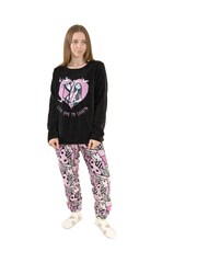Vanilla Underground Pink The Nightmare Before Christmas Fleece Long Sleeve Leg Pyjamas Set - Image 1 of 5