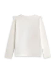 Vanilla Underground White Bluey Cotton Long Sleeve Leg Pyjamas Set - Image 3 of 5