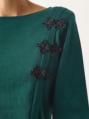 Monsoon Sofia Asymmetrical Button Jumper - Imagen 5 de 5