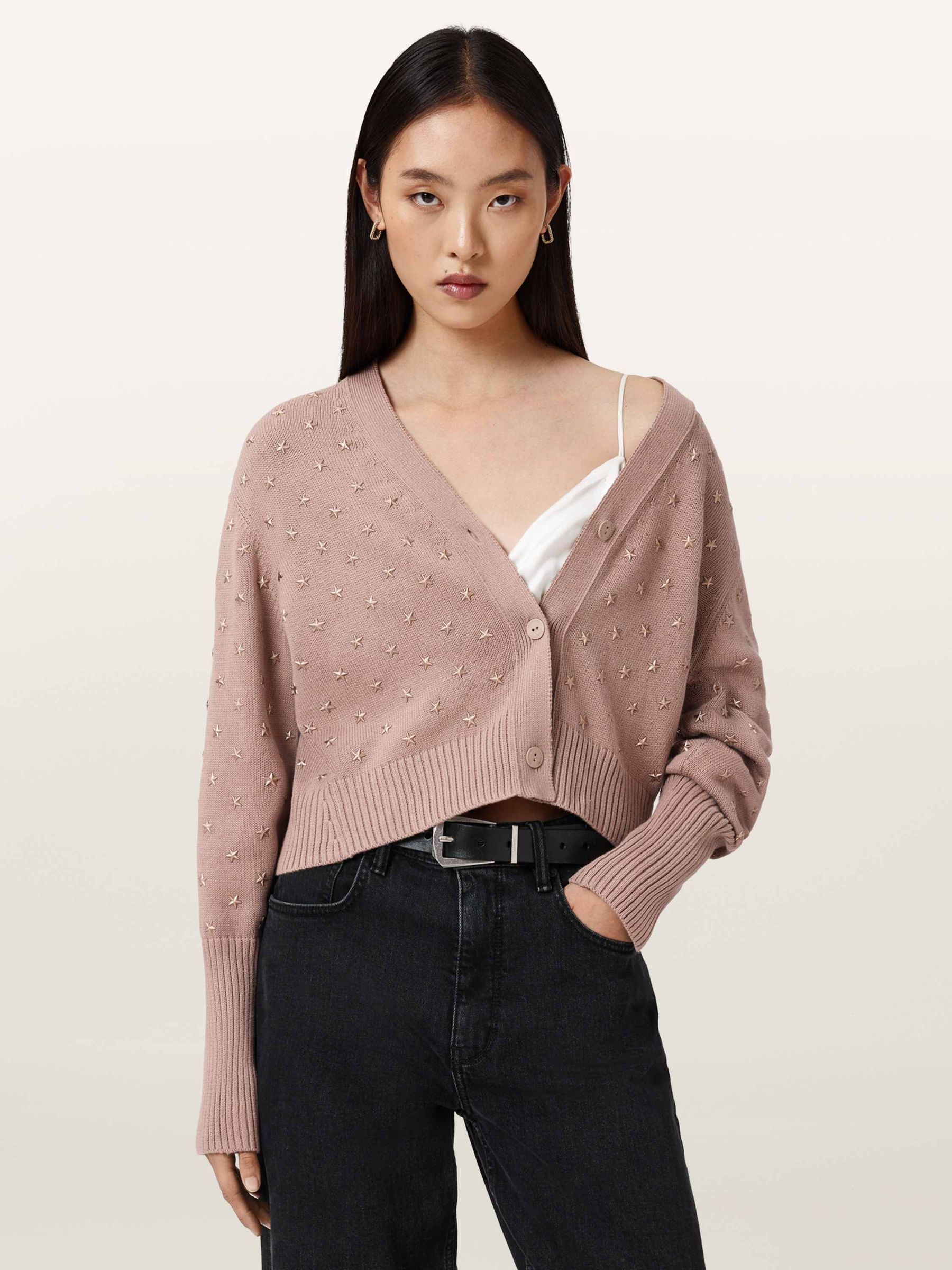 Buy AllSaints Pink Mazzy Cardigan from Next USA